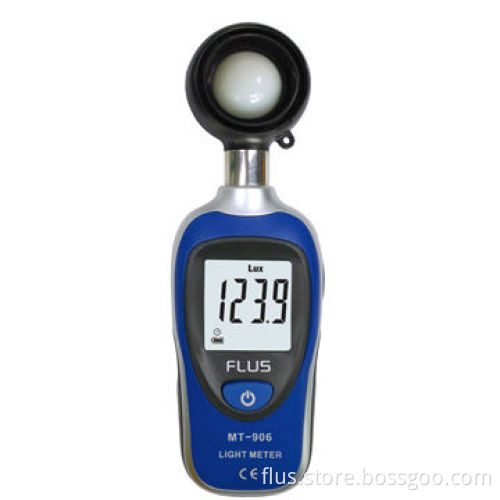 Mini Lux Meter, 0 to 100K Lux, Peak Capture, Max/Min/Data Record